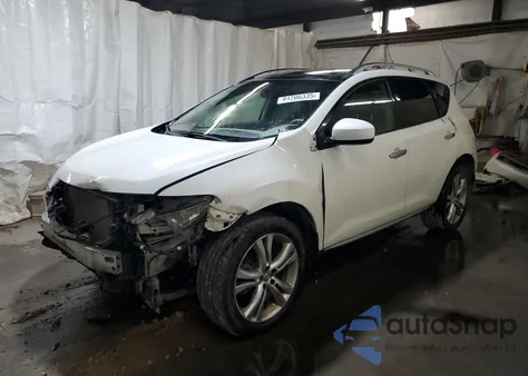 2009 Nissan Murano S z USA, uszkodzony, nr VIN JN8AZ18W09W154067